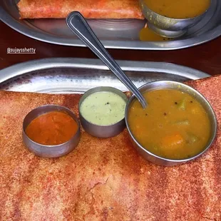 Mysoor Masala Dosa &amp; Shree Special Ghee Dosa