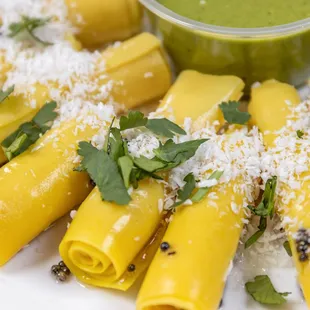 a plate of pasta with sauce