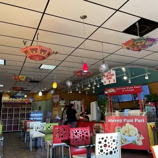 the interior of a restaurant