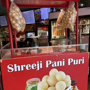 Pani Puri cart