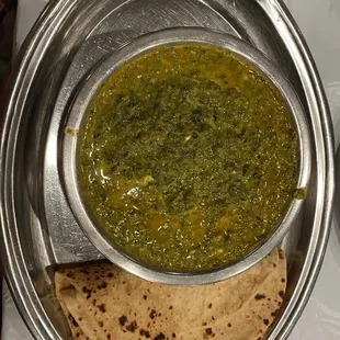 Palak paneer