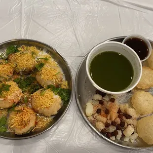 Pani Puri and Dahi Puri