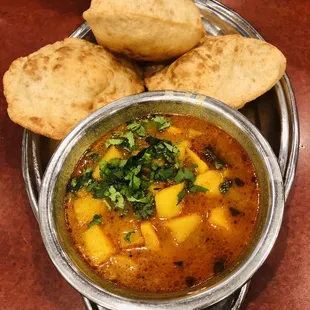 Poori bhaji on navratri