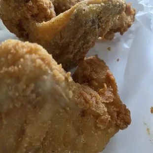 Fried whole wings! Yum!!!