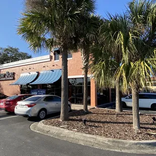 The south side of the restaurant-there&apos;s outdoor seating on the east side