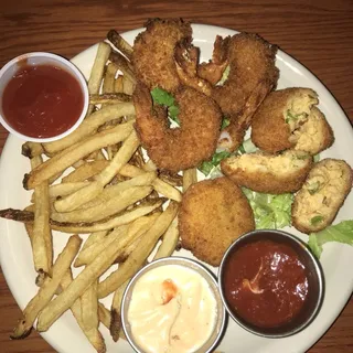 Fried Shrimp & Crab Bites