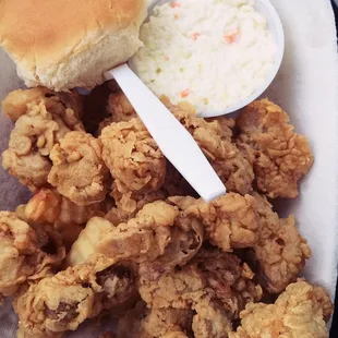 Chicken gizzards dinner