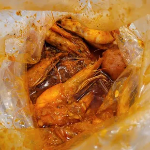 1 lb shrimp house medley mild spice