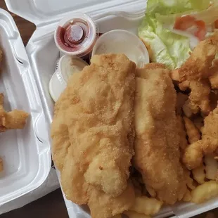 Catfish &amp; shrimp