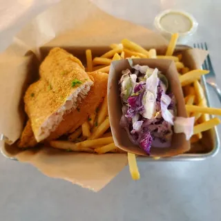 FRIED CATFISH BASKET