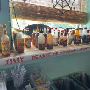 The Wall of Sauce