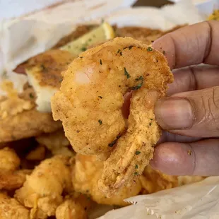 Shrimp fried perfection !