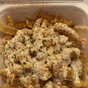 I recommend the Lobster Fries!  Rated 20/10.