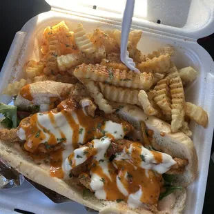 Stopped by for the first time on Sunday! The Chicken Philly w Fries was huge and absolutely delicious!