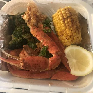 1/2 Snow Crab Platter