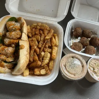 Shrimp Philly Sandwich