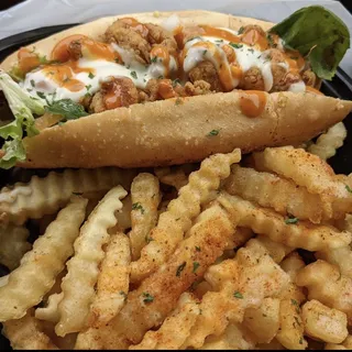 Crawfish Philly w fries