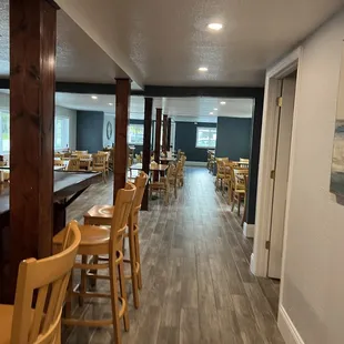an empty restaurant