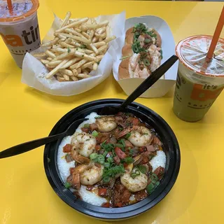 Cajun Shrimp and Grits