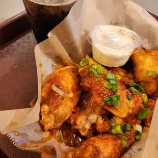 Sweet chili wings