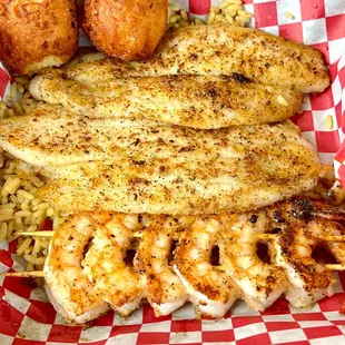 Grilled Basa and Shrimp DELICIOUS - July 10, 2022