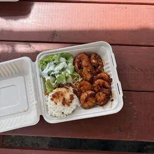 spicy garlic shrimp