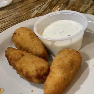 Gator Teeth  They have jalapeño in them but definitely aren&apos;t spicy. SOOO GOOOOD
