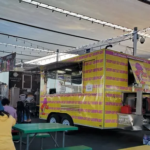 Food truck at Berryessa Night Market/Garden at the Flea