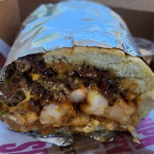 Chopped Cheese Burrito