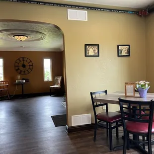 Dining area.
