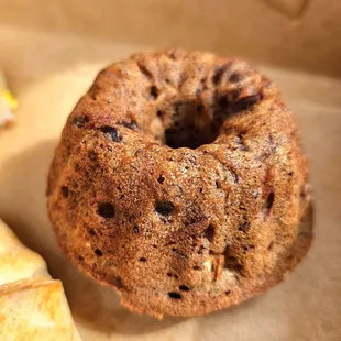 Chai banana bundt bread