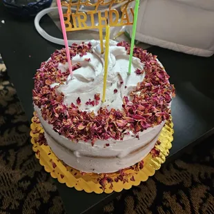 Flavors of India cake!