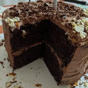 Chocolate Almond Cake