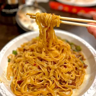 Wheat Noodle with Peanut Butter Sauce!!