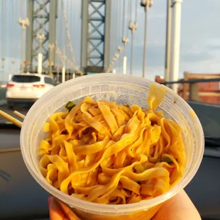 Noodles with Peanut Sauce
