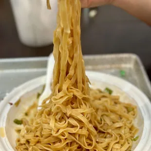 Wheat Noodle with Peanut Butter Sauce