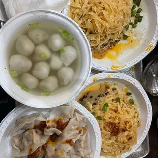 Fried Pork and Chive Dumpling