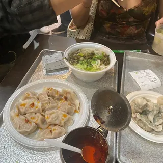 3. Sour Vegetable with Noodle Soup