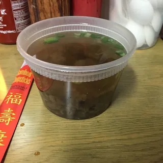9. Beef with Starch Soup
