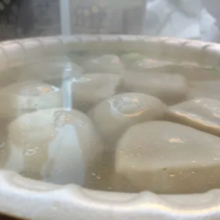 13. Meat Stuffed Rice Ball Soup