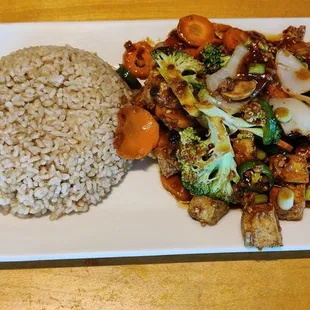 Serrano Black Bean with Tofu and Vegetables