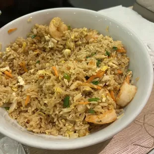 Shrimp fried rice