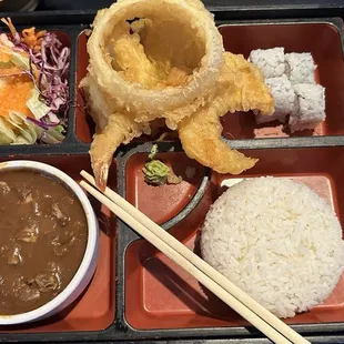 Chicken curry Lunch Bento Box