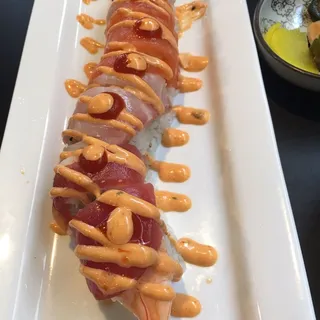 Spicy Rainbow Roll