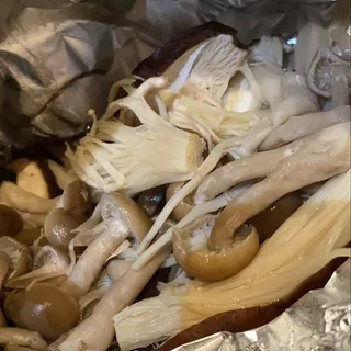 Steamed Mushrooms