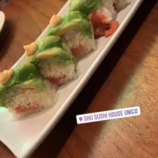 Tuna & Crab Wrapped W/Avocado Roll