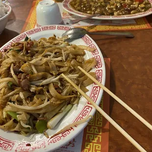 Fun with duck and Kung Pao Chicken