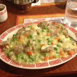 Beef and Broccoli Rice Plate