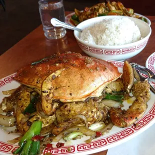 Baked Spicy Crab