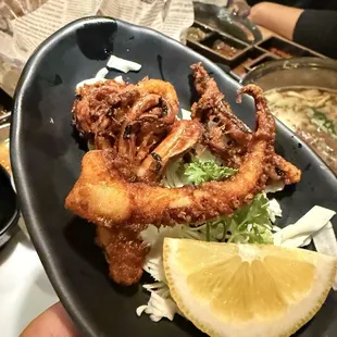 Fried Octopus